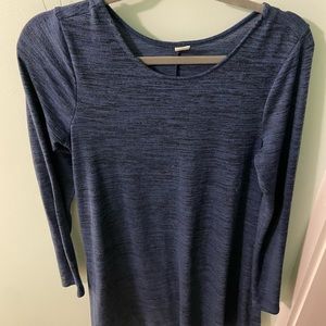 Old Navy blue sweater dress